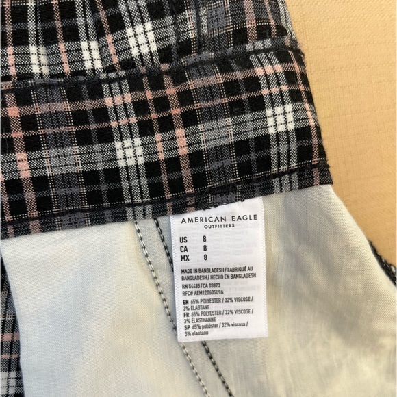 EUC American Eagle 8 preppy plaid shorts. Business casual. Coffee date - Picture 8 of 8